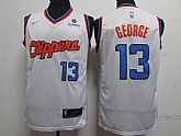 Clippers 13 Paul George White City Edition Nike Swingman Jersey(1),baseball caps,new era cap wholesale,wholesale hats